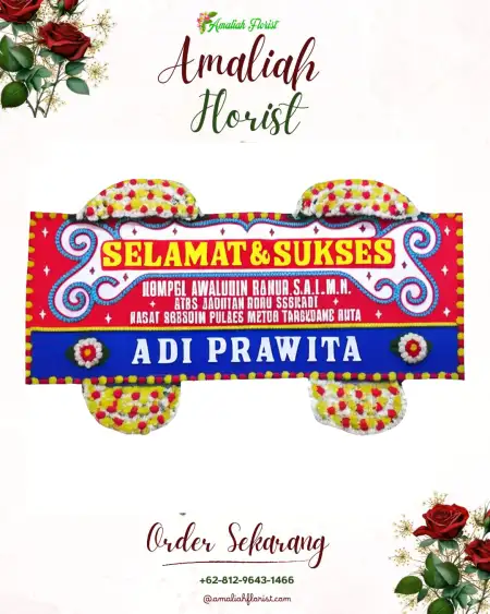 Papan Bunga Ucapan Selamat Ramea